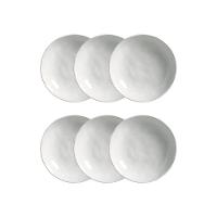 Conjunto de Pratos Fundos Porto Brasil Bio New White 830ml – 6 Peças - 1