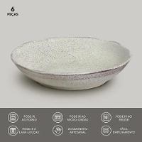 Conjunto de Pratos Fundos Porto Brasil Bio Pistache 1,1 litros – 6 Peças - 3