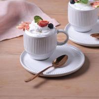 Conjunto de Xícaras de Chá com Pires Porto Brasil Linhas New White 230ml - 6 Peças - 2