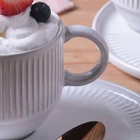 Conjunto de Xícaras de Chá com Pires Porto Brasil Linhas New White 230ml - 6 Peças - 3