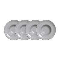 Conjunto de Pratos para Massa Porto Brasil Orgânico Dust 450ml - 4 Peças - 1