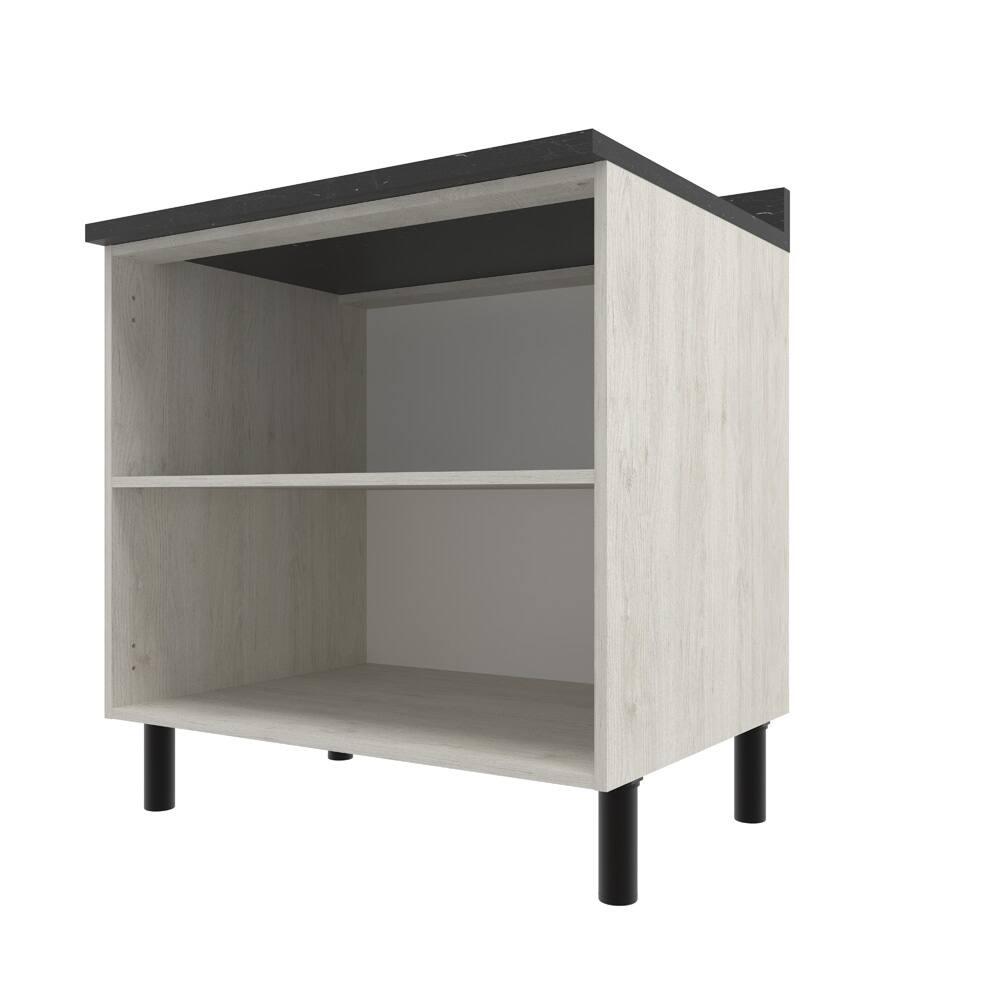 Balcão Duplo Bartira Rubi com 2 Portas, 1 Prateleira e 80,1cm de Largura - 3