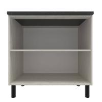 Balcão Duplo Bartira Rubi com 2 Portas, 1 Prateleira e 80,1cm de Largura