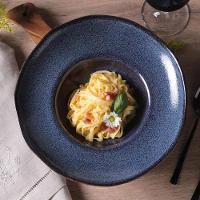 Conjunto de Pratos para Massa Porto Brasil Orgânico Titanium 450ml - 4 Peças