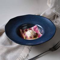 Conjunto de Pratos para Massa Porto Brasil Orgânico Night Blue 450ml - 4 Peças - 2