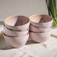 Conjunto de Bowls Orgânicos Litchi Porto Brasil em Stoneware 558 ml - 6 Peças - 2