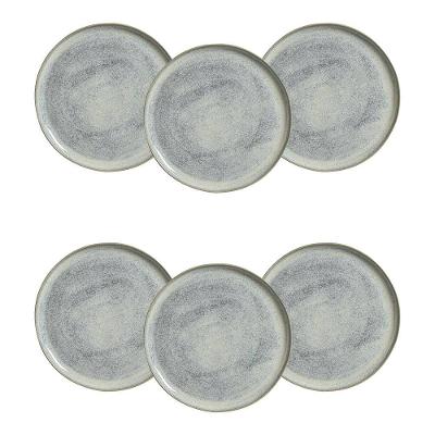 Conjunto de Pratos Rasos Porto Brasil Bio Green Granite 29cm - 6 Peças