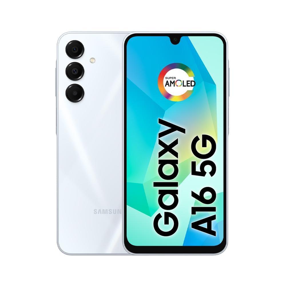 Smartphone Samsung Galaxy A16 5G Cinza, 128GB, 4GB RAM, Câmera de até 50MP, Tela 6.7", NFC, IP54, Bateria 5000 mAh e Processador Exynos 1330 - 2