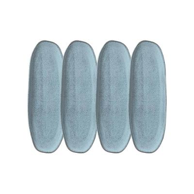 Conjunto de Travessas Ovais Rasas Grandes Porto Brasil Orgânico Breeze 36x13cm – 4 Peças
