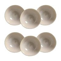 Conjunto de Cumbucas Porto Brasil Coup Stoneware Latte 360ml - 6 Peças - 1