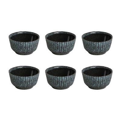 Conjunto de Ramequins Médios Porto Brasil Linhas Night Sky com 6 Peças 170ml – Azul