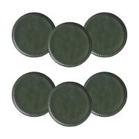 Conjunto de Pratos Rasos Porto Brasil Linhas Greenery Verde 27,5cm - 6 Peças - 1