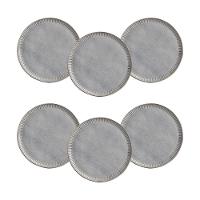 Conjunto de Pratos Rasos Porto Brasil Linhas Dust 27,5cm - 6 Peças - 1