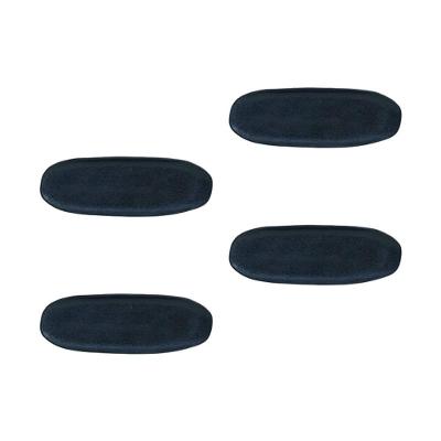 Conjunto de Travessas Oval Rasa Grande Porto Brasil Orgânico Night Blue 36x13cm - 4 Peças