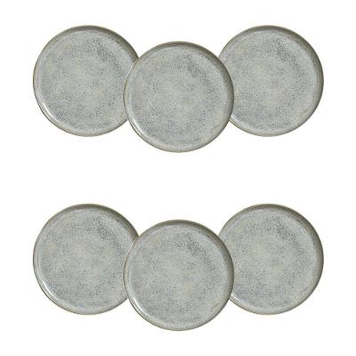 Conjunto de Pratos de Sobremesa Porto Brasil Bio Green Granite 21,5cm - 6 Peças