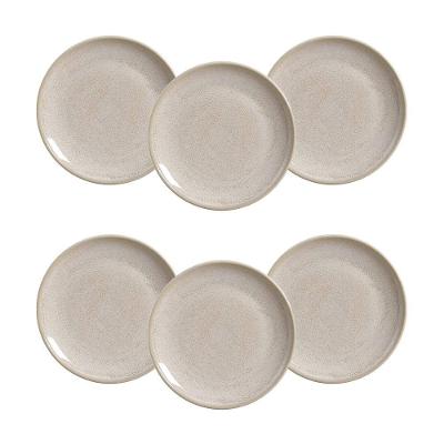 Conjunto de Pratos de Sobremesa Porto Brasil Coup Hotellate 21cm - 6 Peças