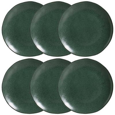 Prato Raso Porto Brasil Orgânico Arauco em Stoneware 26,5 cm – Verde