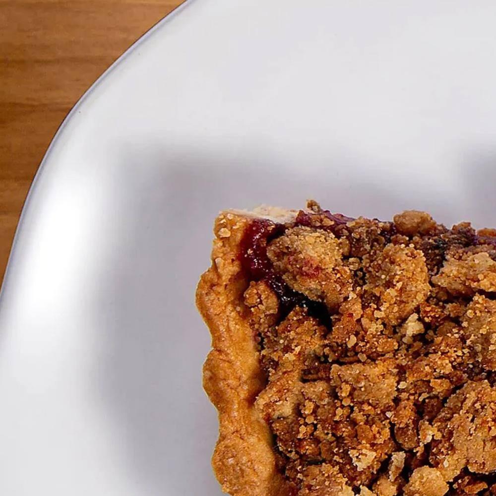 Conjunto de Pratos de Sobremesa Porto Brasil Orgânico New White 19,5cm - 6 Peças - 2