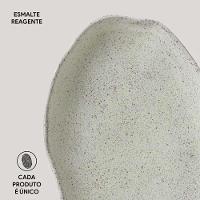 Conjunto de Travessas Oval Rasa Média Porto Brasil Bio Pistache 30x20cm - 4 Peças - 4