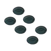 Conjunto de Pratos de Sobremesa Ovais Porto Brasil Orgânico Oceano 22,5cm - 6 peças - 1