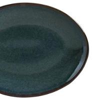 Conjunto de Pratos de Sobremesa Ovais Porto Brasil Orgânico Oceano 22,5cm - 6 peças - 3