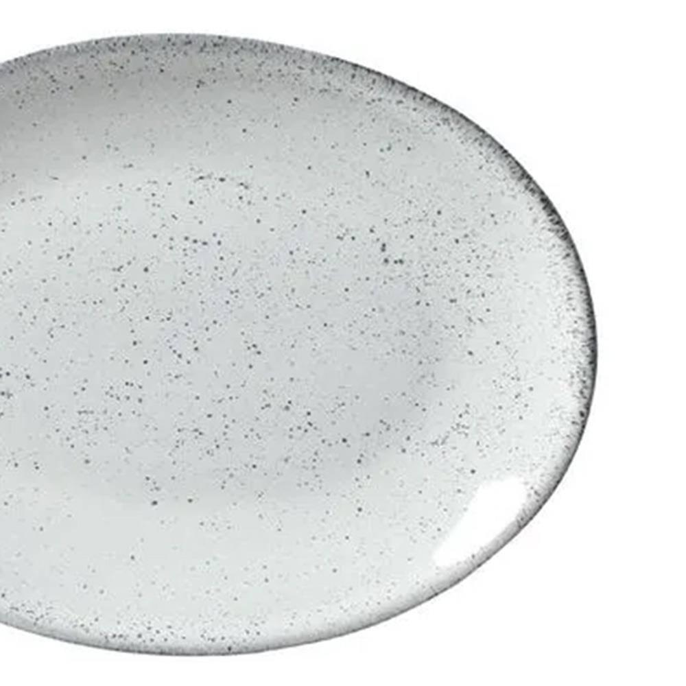 Conjunto de Pratos de Sobremesa Ovais Porto Brasil Orgânico Echo 22,5cm - 6 peças - 3
