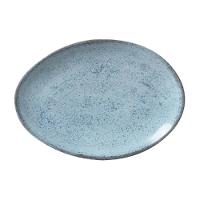 Conjunto de Pratos de Sobremesa Ovais Porto Brasil Orgânico Breeze 22,5cm - 6 peças - 6