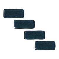 Conjunto de Travessas Retangulares Médias Porto Brasil Orgânico Night Blue 33x13cm - 4 peças - 1