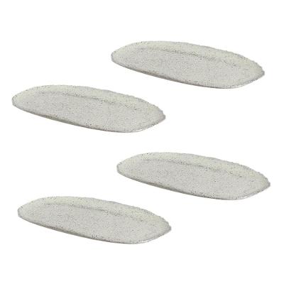 Conjunto de Travessas Ovais Pequenas Porto Brasil Orgânico Pistache 23x11cm - 4 Peças