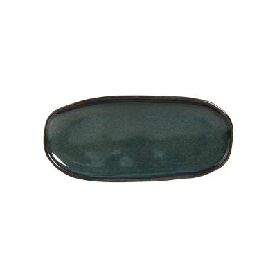 Conjunto de Travessas Ovais Pequenas Porto Brasil Orgânico Oceano 23x11cm - 4 Peças