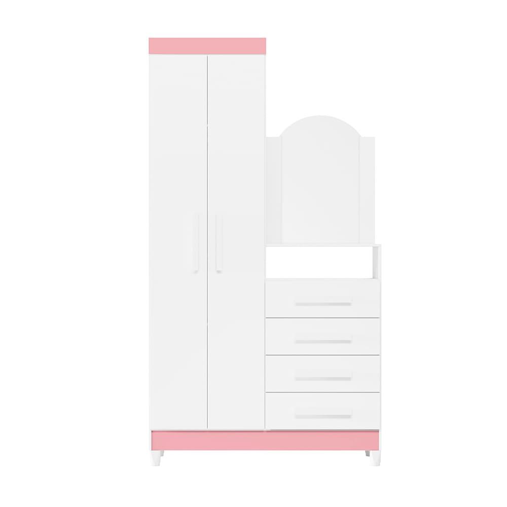 Cômoda Palumoveis New Capri com 2 Portas e 4 Gavetas – 103cm de Largura - 6