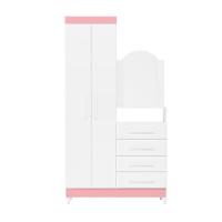 Cômoda Palumoveis New Capri com 2 Portas e 4 Gavetas – 103cm de Largura - 6