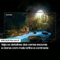 Smart TV 77" Samsung AI Big 77S90D Ultra HD 4K OLED com Processador NQ4 AI Gen2, Design LaserSlim, AI Energy Mode, Dolby Atmos e Alexa built-in