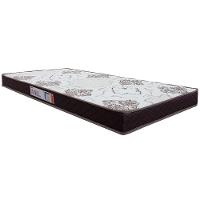 Colchão Solteiro Hellen Taurus One Face Espuma D28 14x78x188 cm - Marrom/Branco - 1