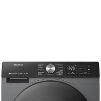 Lava e Seca Hisense 11/7Kg WD3S11 com Motor Inverter, Controle Wi-Fi, 13 Programas de Lavagem e 3 de Secagem, Painel Touch - Titanium - 7