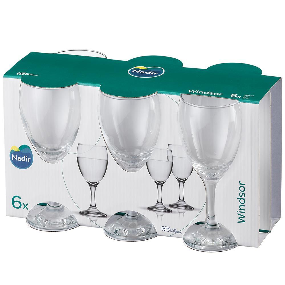 Conjunto de Taças para Água Nadir Windsor 300 ml – 6 Peças - 4