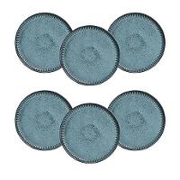 Conjunto de Pratos Rasos Porto Brasil Linhas Night Sky 27,5cm - 6 Peças - 1