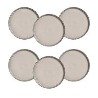 Conjunto de Pratos Rasos Porto Brasil Neo Pulse 27cm - 6 Peças - 1