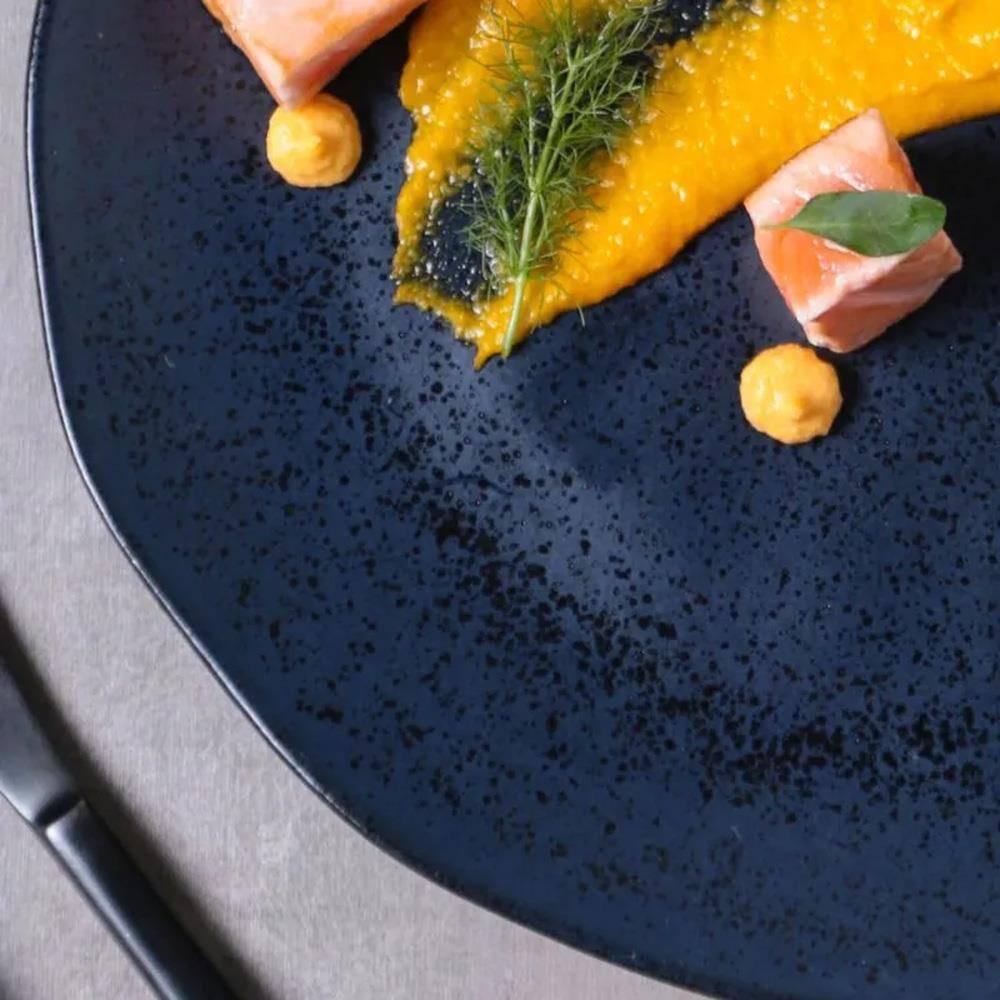 Conjunto de Pratos Rasos Porto Brasil Orgânico Night Blue 26,5cm - 6 Peças - 3