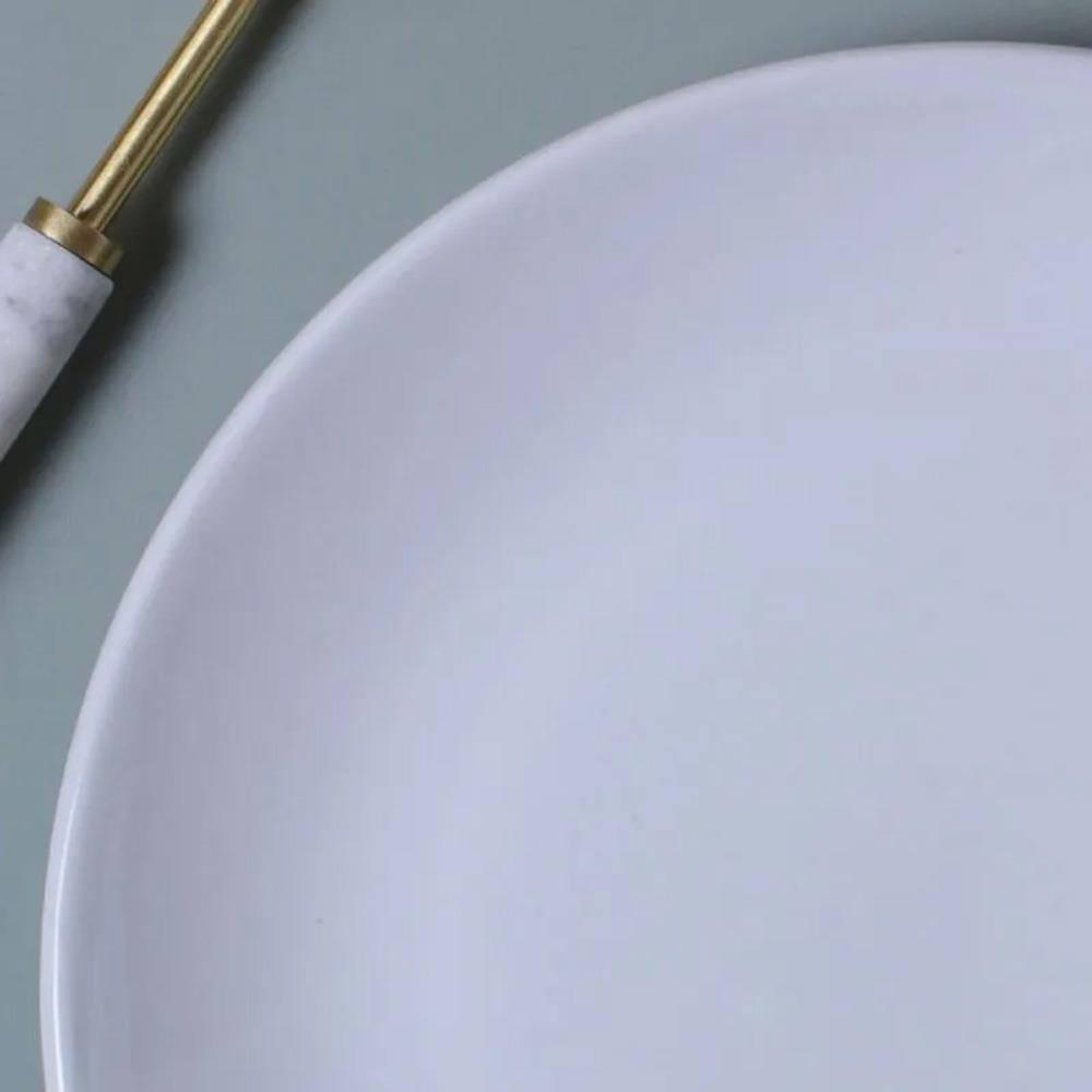 Conjunto de Pratos Rasos Porto Brasil Orgânico New White 26,5cm - 6 Peças - 3