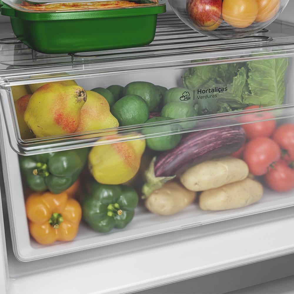 Geladeira Consul Frost Free CRM50LK Duplex Inox com Função Turbo, Iluminação em LED e Filtro Antiodor - 410 litros - 8