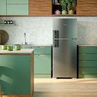 Geladeira Consul Frost Free CRM50LK Duplex Inox com Função Turbo, Iluminação em LED e Filtro Antiodor - 410 litros - 6