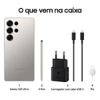 Smartphone Samsung Galaxy S25 Ultra Titânio Cinza 512GB, Tela 6.9", 12GB RAM, AI Inteligência Artificial, IP68, S-Pen, Snapdragon 8 Elite e 4 Câmeras - 6