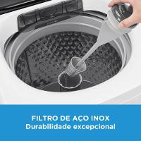 Lavadora de Roupas Midea Wave Agitator 13kg MA512W130A com Timer Digital, Filtro de Fiapos, Função Perfume+ e Sistema Power Mix Dispenser - Branca - 8