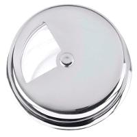 Queijeira com Tampa Forma em Vidro e Inox - 160 ml - 3