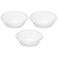 Conjunto de Bowls Wolff Pearl em Cristal 250 ml - 3 Peças - 1