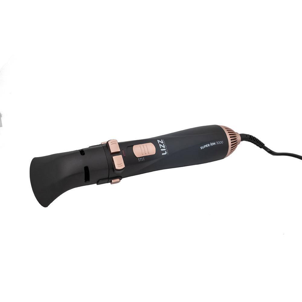 Escova Rotativa Secadora Lizz Super Ion 3000 com Função 5 em 1 e Sistema de Rotação 360° 1300W – Preto/Rose - 7