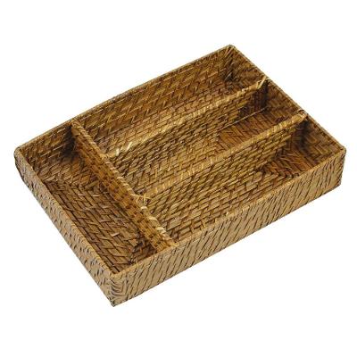 Porta Talheres L`Hermitage 27155 em Bamboo e Rattan
