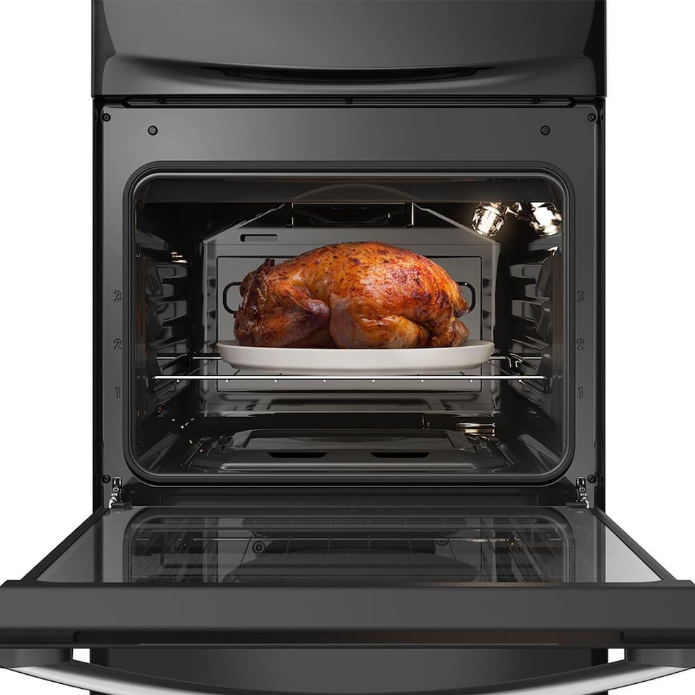 Fogão Continental 4 Bocas FC4GB Preto Mesa de Vidro Forno Eco Turbo Grades de Ferro Fundido Bivolt - 14