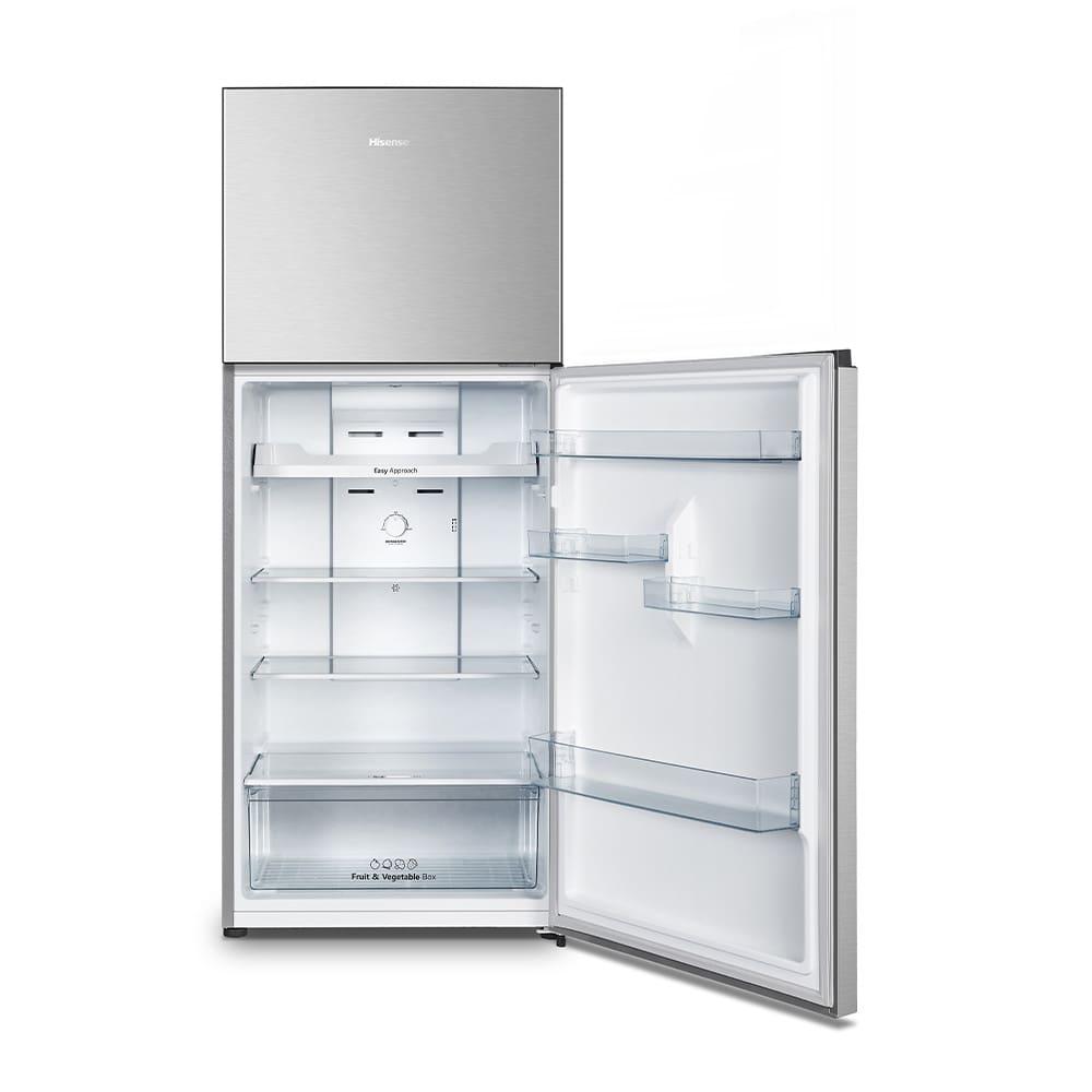Refrigerador Duplex 379L Hisense RT3N375 Frost Free Inverter Portas Planas Prateleiras de Vidro Inox - 4